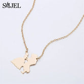 2025 New Movie Jewelry Beauty and the Beast Necklace for Women Prince Princess Pendant Necklaces Lover Accessories Gifts - DaHui
