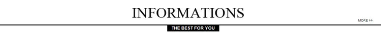 INFORMATIONS banner for bridal necklace and earrings set - product details section header