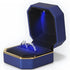 Alt Tag: Luxury velvet LED velvet ring box with light jewelry ring box for proposal engagement wedding