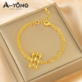 21k gold plated Dubai bridal jewelry set Turkish vintage 21K gold plated bracelet for wedding bridal occasion