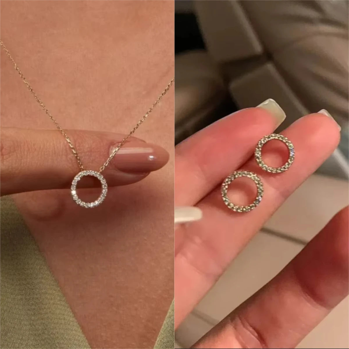 Elegant metal Gold Pearl Link Chain Necklace for Women, pendant necklace for wedding anniversary party gift jewelry