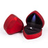 Alt Tag: Luxury velvet LED velvet ring box with light jewelry ring box for proposal engagement wedding