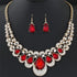 Luxury Wedding Bridal Jewelry for Brides Women Necklace Gold Silver Color Rhinestone Crystal Choker Necklaces  Jewelry - DaHui