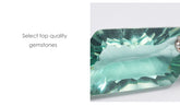 Alt Tag: Select top quality gemstones close-up for 925 sterling silver jewelry set for women with sparkling stone detail