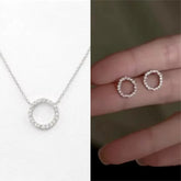 Gold Pearl Link Chain Necklace for Women elegant metal link chain necklace for wedding anniversary party gift jewelry