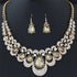 Luxury Wedding Bridal Jewelry for Brides Women Necklace Gold Silver Color Rhinestone Crystal Choker Necklaces  Jewelry - DaHui