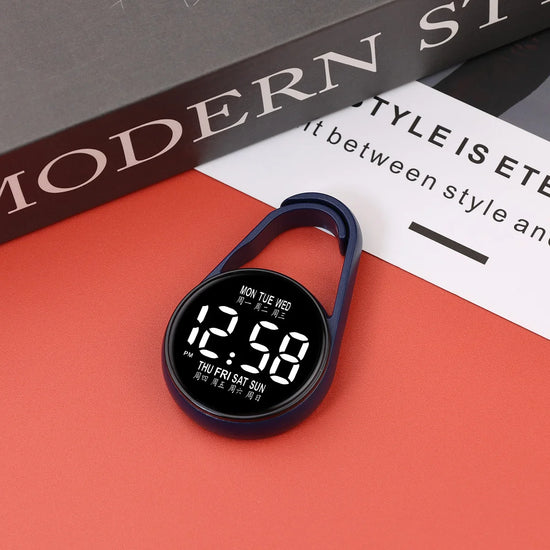 LED Digital Pocket Watch with Night Light Display — additional product view 1